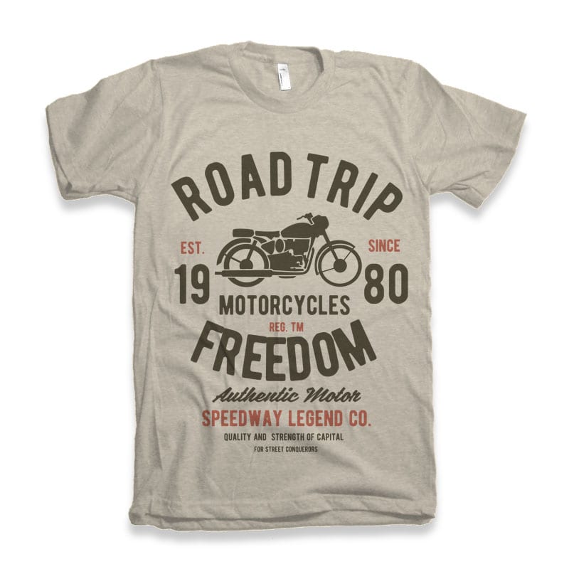 road trip t shirt design