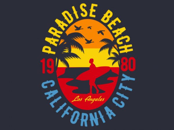 Sunshine Paradise tshirt design buy t shirt design Sunshine Paradise tshirt design buy t shirt design