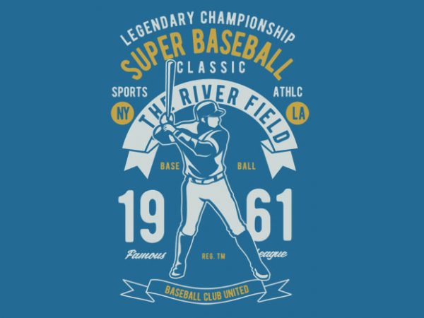 Super Baseball tshirt design buy t shirt design Super Baseball tshirt design buy t shirt design