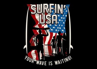 The Surfin U.S buy t shirt design The Surfin U.S buy t shirt design