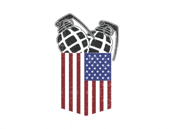 USA Pocket Granade buy t shirt design USA Pocket Granade buy t shirt design