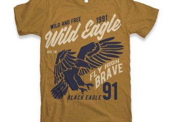 Wild Eagle t-shirt design buy t shirt design Wild Eagle t-shirt design buy t shirt design