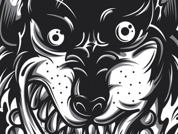 Crazy Wolf buy t shirt design 1 600x450 - Crazy Wolf buy t shirt design
