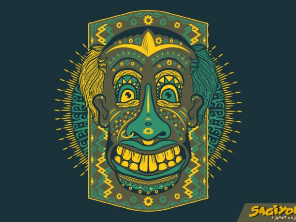 Aztec Chief Tshirt Design Aztec Chief Tshirt Design
