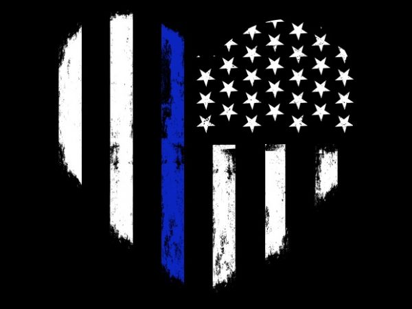 Love Thin Blue Line buy t shirt design Love Thin Blue Line buy t shirt design