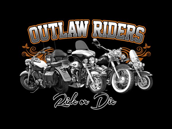 Outlaw Riders buy t shirt design Outlaw Riders buy t shirt design