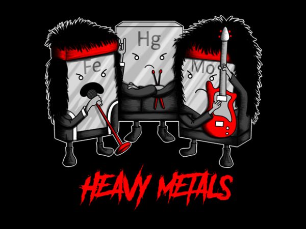 Heavy Metals buy t shirt design Heavy Metals buy t shirt design