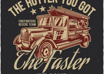 Firetruck buy t shirt design Firetruck buy t shirt design