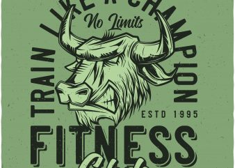 Fitness club buy t shirt design Fitness club buy t shirt design