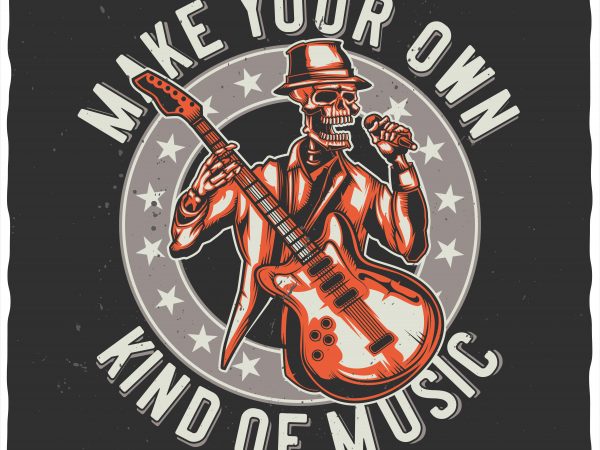Kind of music t shirt vector art Kind of music t shirt vector art