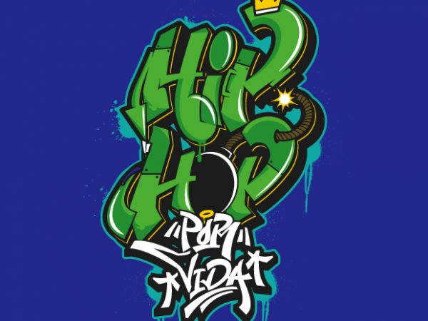 Hip Hop Art graphic t shirt Hip Hop Art graphic t shirt