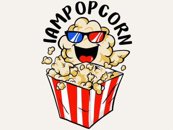 love popcorn t shirt vector graphic love popcorn t shirt vector graphic
