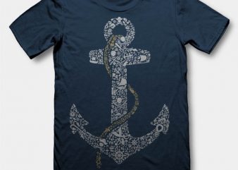 Anchor Vector t-shirt design buy t shirt design Anchor Vector t-shirt design buy t shirt design