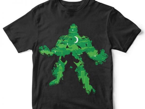 Green Monster Vector t-shirt design buy t shirt design Green Monster Vector t-shirt design buy t shirt design