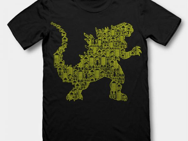 Kaiju 2 tshirt design buy t shirt design Kaiju 2 tshirt design buy t shirt design