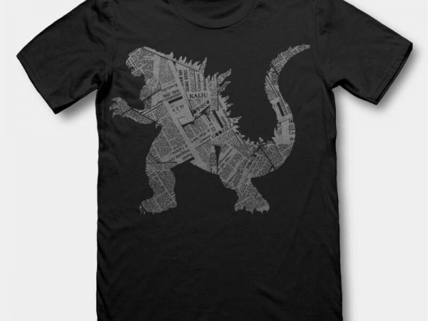Kaiju tshirt design buy t shirt design Kaiju tshirt design buy t shirt design