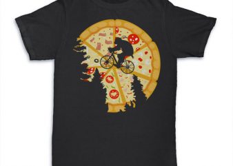 Pizza Moon Graphic tee design buy t shirt design Pizza Moon Graphic tee design buy t shirt design