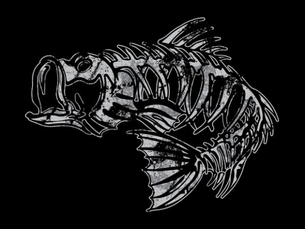 Bass skeleton t shirt template Bass skeleton t shirt template