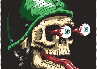 Biker's skull. Vector t-shirt design buy t shirt design Biker's skull. Vector t-shirt design buy t shirt design