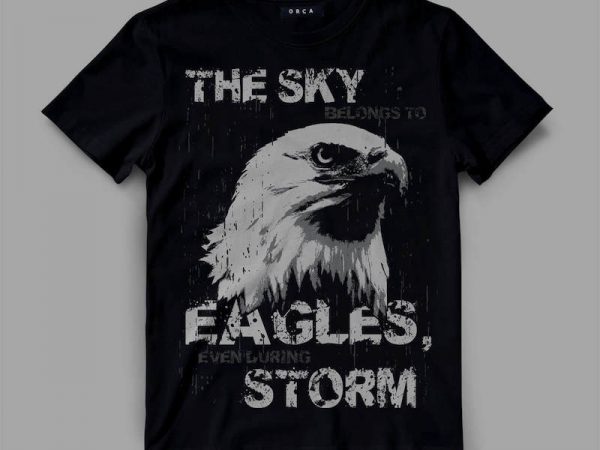 Eagle sky storm vector clipart Eagle sky storm vector clipart
