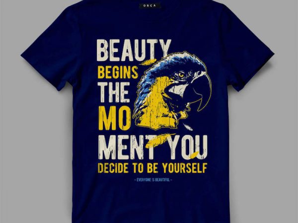 Bird Macaw Graphic tee design Bird Macaw Graphic tee design