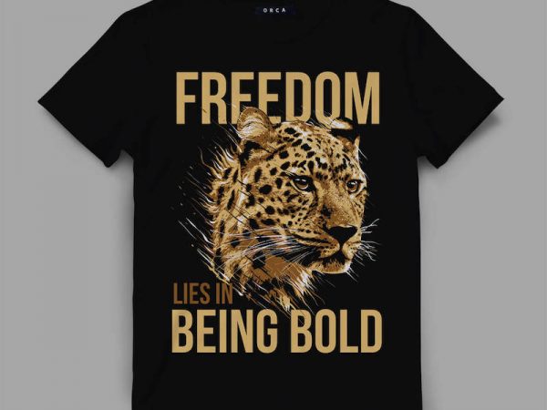 leopard bold Vector t-shirt design leopard bold Vector t-shirt design