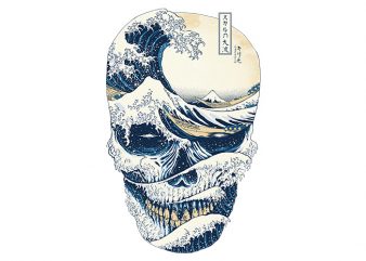 The Great Wave off Skull buy t shirt design The Great Wave off Skull buy t shirt design