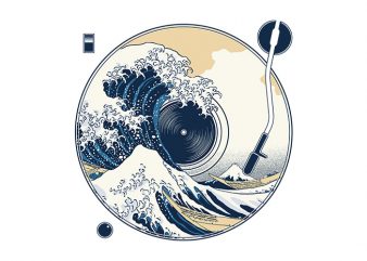 The Great Wave off Sound buy t shirt design The Great Wave off Sound buy t shirt design