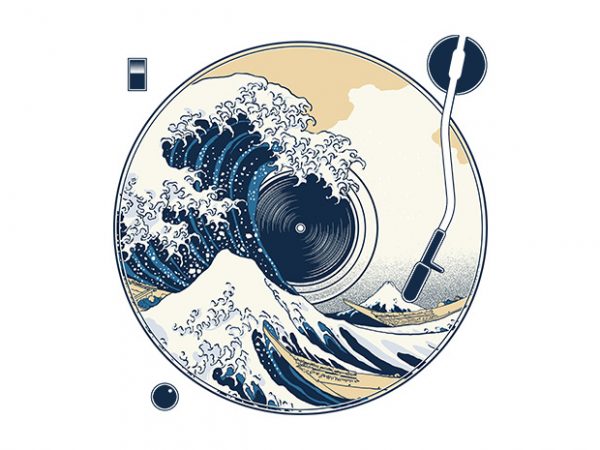 The Great Wave off Sound buy t shirt design The Great Wave off Sound buy t shirt design