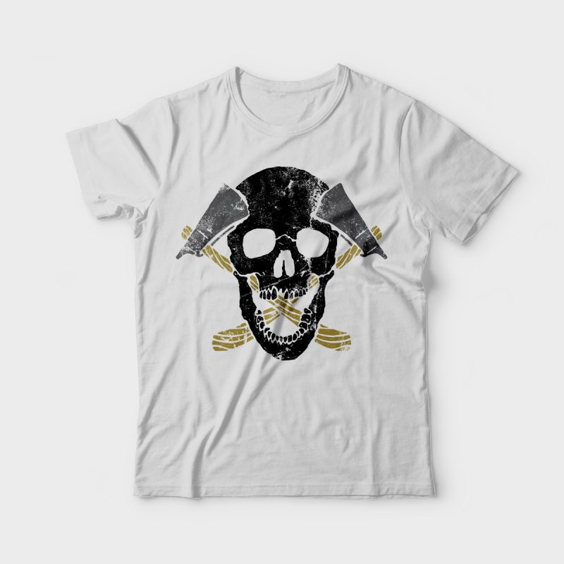 Skull Axe vector t shirt design buy t shirt design Skull Axe vector t shirt design buy t shirt design