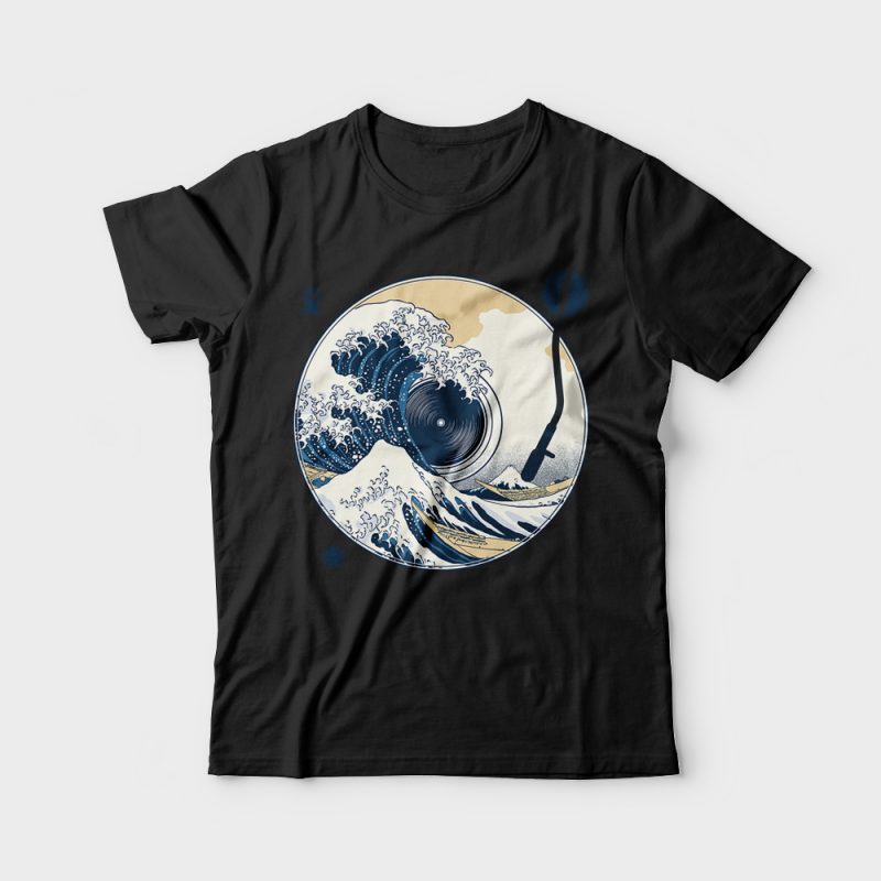 The Great Wave off Sound buy t shirt design The Great Wave off Sound buy t shirt design