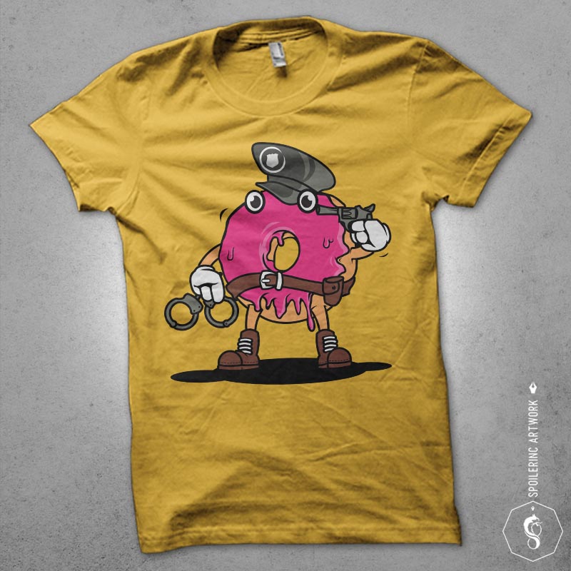 police donut buy t shirt design police donut buy t shirt design