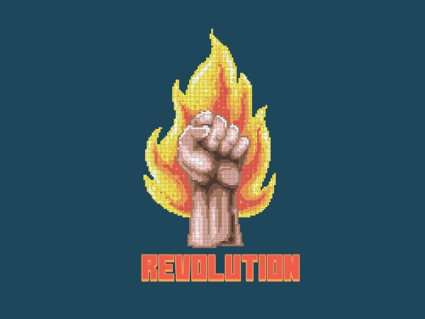 Revolution Vector t-shirt design Revolution Vector t-shirt design