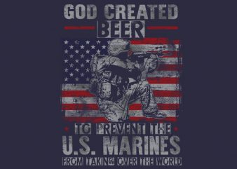 GOD CREATED BEER buy t shirt design GOD CREATED BEER buy t shirt design