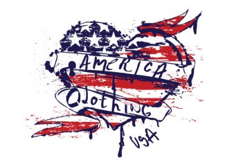 USA Heart buy t shirt design USA Heart buy t shirt design