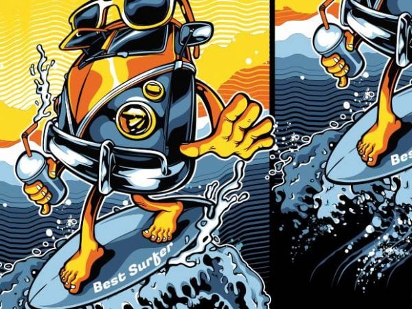 Bus Surfing t shirt template Bus Surfing t shirt template