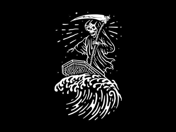 Grim Surfer buy t shirt design Grim Surfer buy t shirt design