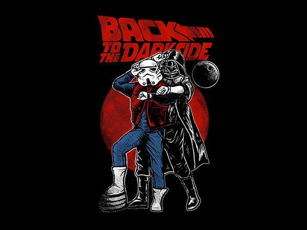 Back To The Darkside Graphic t-shirt design buy t shirt design Back To The Darkside Graphic t-shirt design buy t shirt design