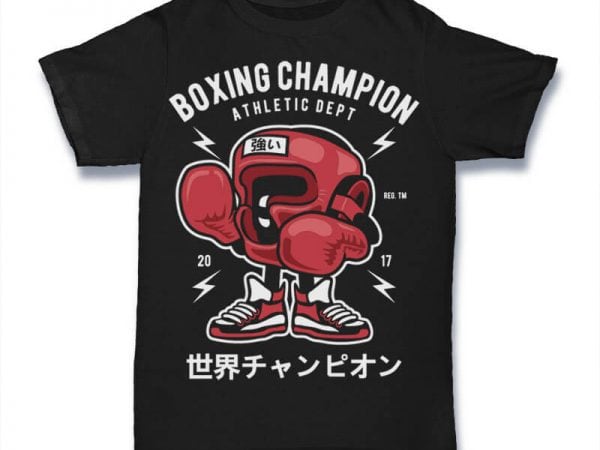 Boxing Champion Graphic t-shirt design buy t shirt design Boxing Champion Graphic t-shirt design buy t shirt design