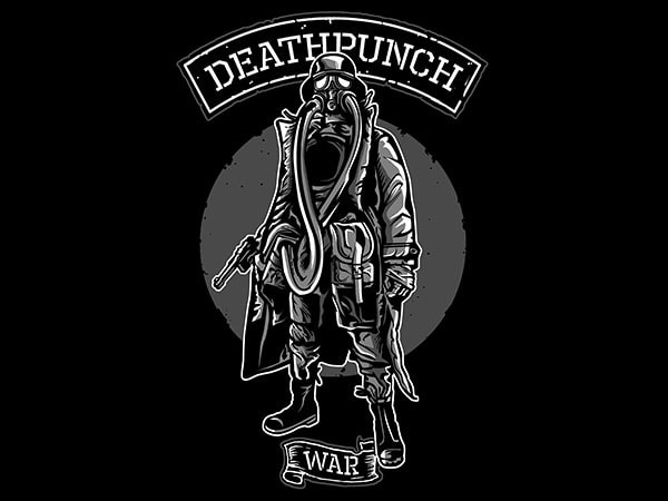Gas Mask Soldier Vector t-shirt design Gas Mask Soldier Vector t-shirt design