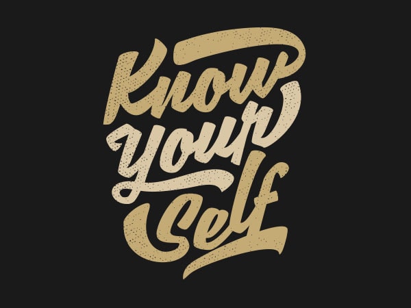 Know Yourself Vector t-shirt design buy t shirt design Know Yourself Vector t-shirt design buy t shirt design