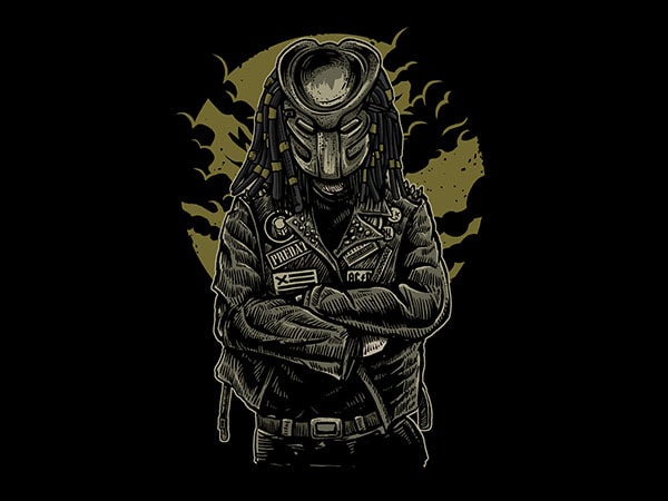 Predator Vector t-shirt design buy t shirt design Predator Vector t-shirt design buy t shirt design