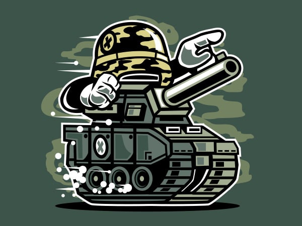 War Tank Vector t-shirt design buy t shirt design War Tank Vector t-shirt design buy t shirt design