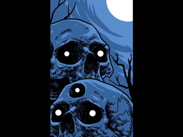 horror skull tshirt design horror skull tshirt design
