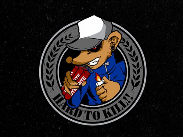 rat clan Vector t-shirt design rat clan Vector t-shirt design