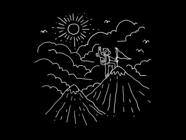 Mountain Hiker buy t shirt design Mountain Hiker buy t shirt design