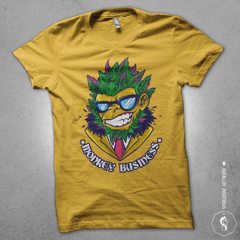 buds head monkey Graphic t-shirt design buy t shirt design buds head monkey Graphic t-shirt design buy t shirt design