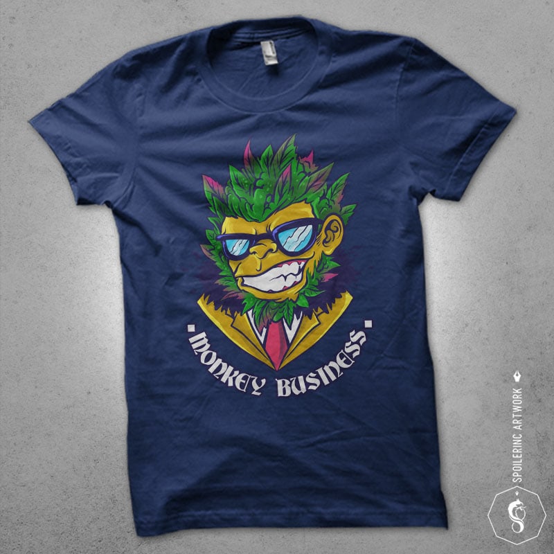 buds head monkey Graphic t-shirt design buy t shirt design buds head monkey Graphic t-shirt design buy t shirt design
