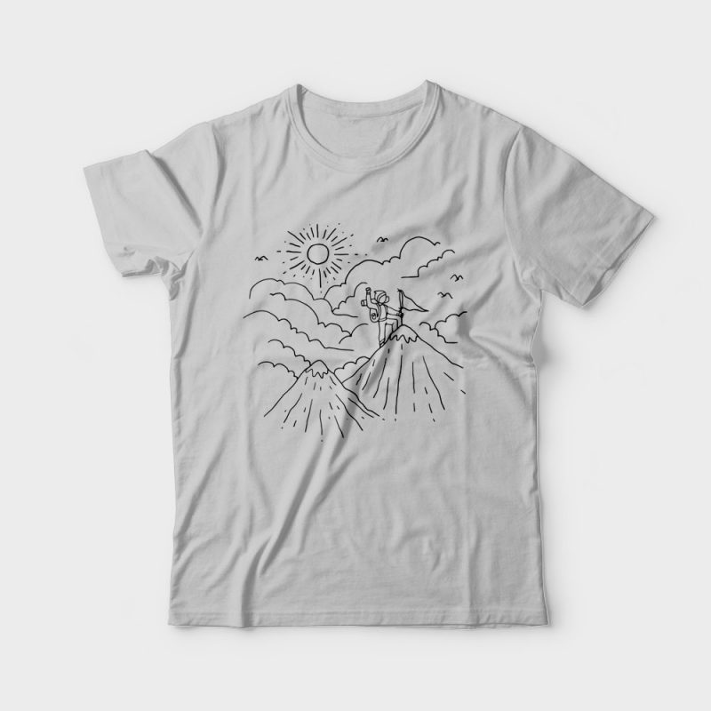 Mountain Hiker buy t shirt design Mountain Hiker buy t shirt design
