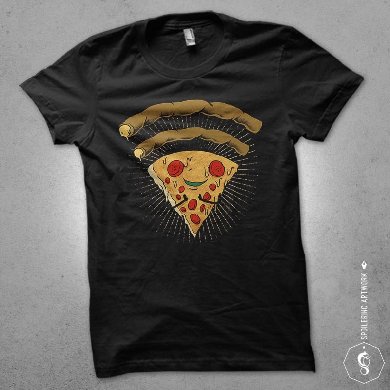 pizza signal Graphic t-shirt design buy t shirt design pizza signal Graphic t-shirt design buy t shirt design
